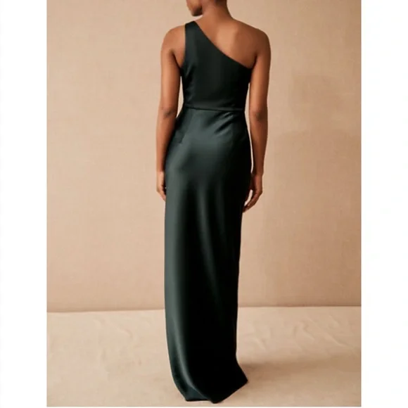 BHLDN Dylan Satin Charmeuse Maxi Dress - Picture 3 of 14